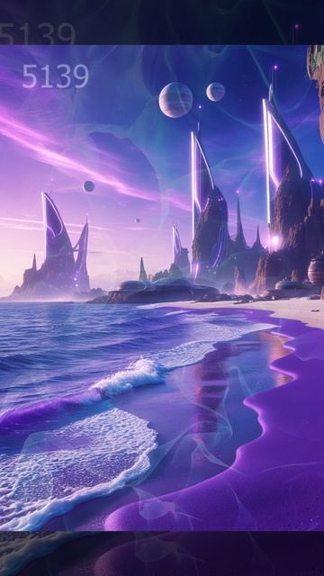 Purple Paradise. 5139 shorts