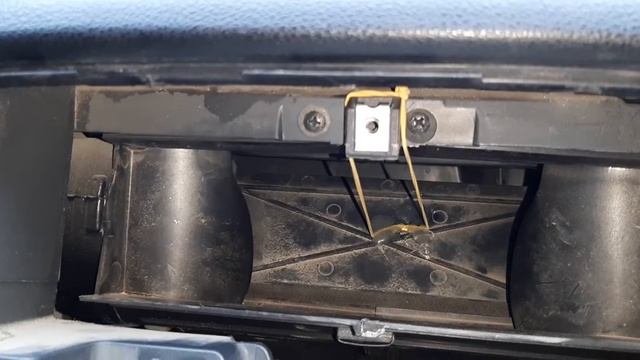 Ремонт заслонки обдува Приора 2