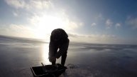 Зимняя подледная рыбалка. Уловы в циклон! Зимний Маныч.