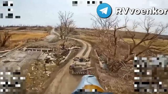 Бойцы группировки войск «Запад» возле Купянска уничтожили БТР М113 дроном-Князь Вандал .