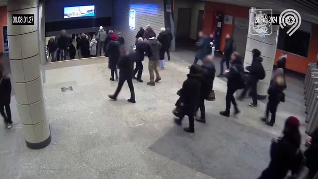 ‼️1,5 года лишения свободы получил агрессор, который на станции «Новокосино» напал на контролера‼️