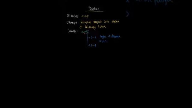 \begin{array}{l}\text{Bulatkan pecahan ber... | Pintar Matemati | Kelas 6 | 5 | Matematika