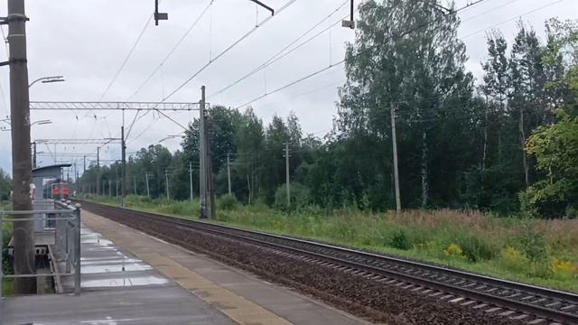 Облочны, Жаркий и Снова Облочны Поезда на Северном ходу Октябрьская Жд Перегон Мга - Назия