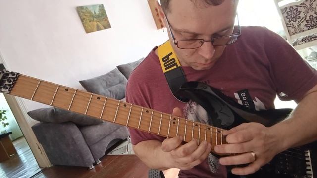dream theater - forsaken (guitar solo cover)