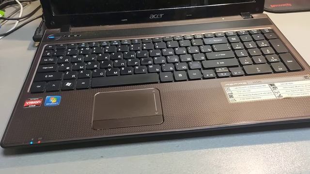 Ноутбук Acer Aspire 555G Не рабочий, на запчасти