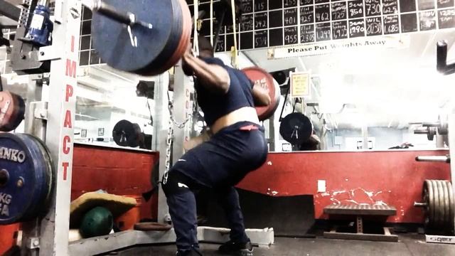 Kevin OAK 728 Lb (330 Kg) x 2 Raw w/wraps Squat @232 lbs