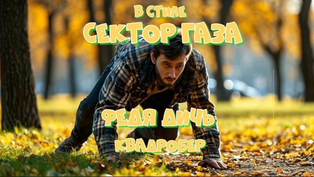 В стиле Сектор Газа - Квадробер (Ai Cover Федя Дичь)