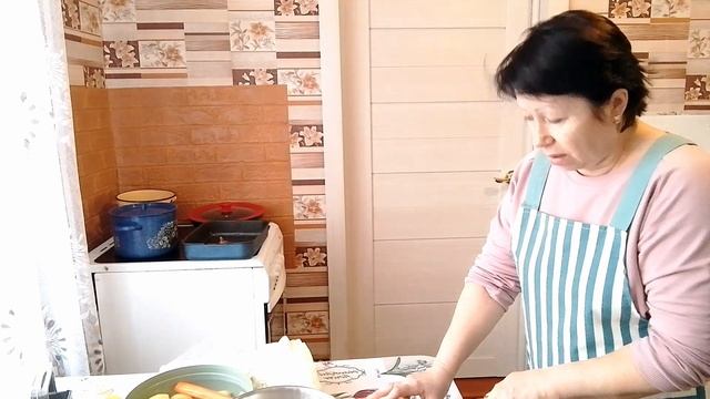 Копчёное мясо кролика / прошла медосмотр / деревенский ужин