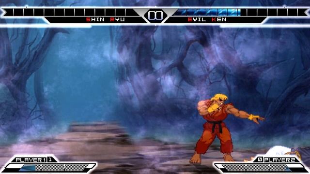 [KOF Mugen] Shin Ryu Vs Evil Ken