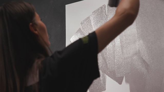 Нанесение декоративного покрытия Velours