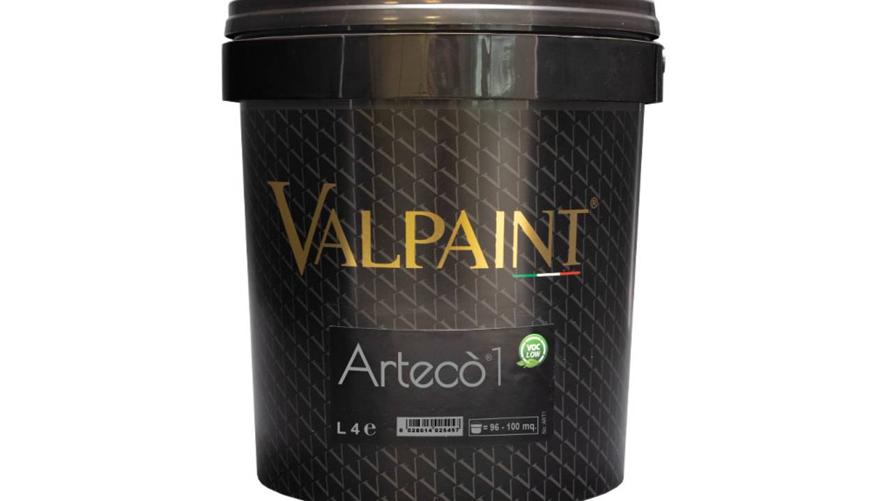 VALPAINT ARTECO' 1 декоративная краска. Инструкция по нанесению