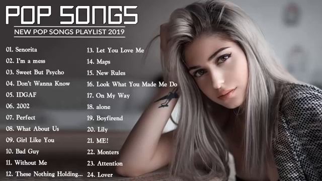 Самые Популярные Песни 2019 Современные Песни Новые клипы 2019 зарубежные Европа Плюс #2 360p