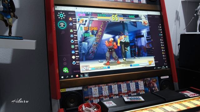 Je teste Fightcade 2 sur la borne d'arcade et je me fais martyriser par un PGM