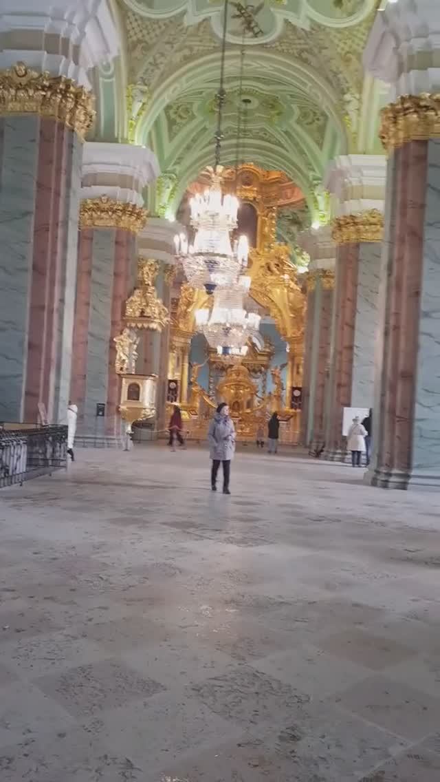 Петропавловский собор в Петропавловской крепости.