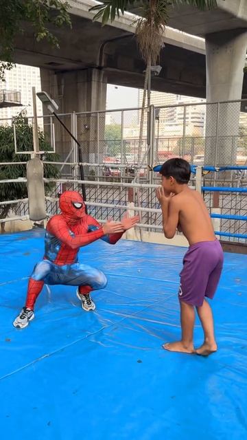 He surprised Spider-Man#shorts