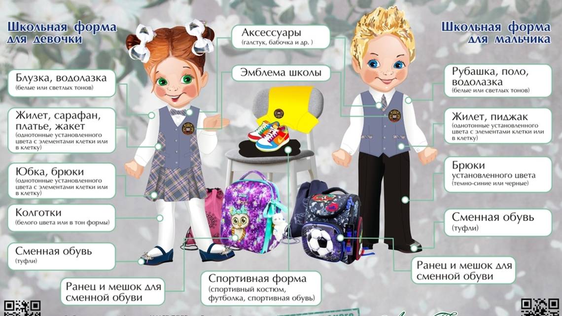 Презентация школьной формы «Лидер-Торг» коллекция_ серый с клеткой