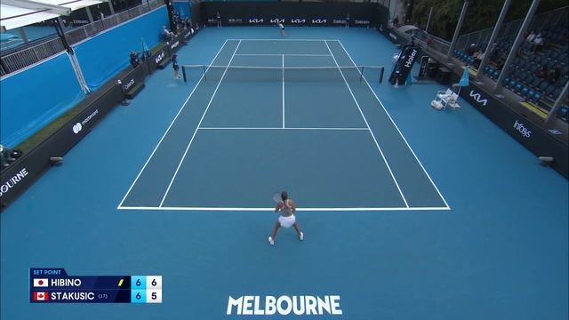 Nao Hibino v Marina Stakusic Highlights | Australian Open 2025 Qualifying First Round