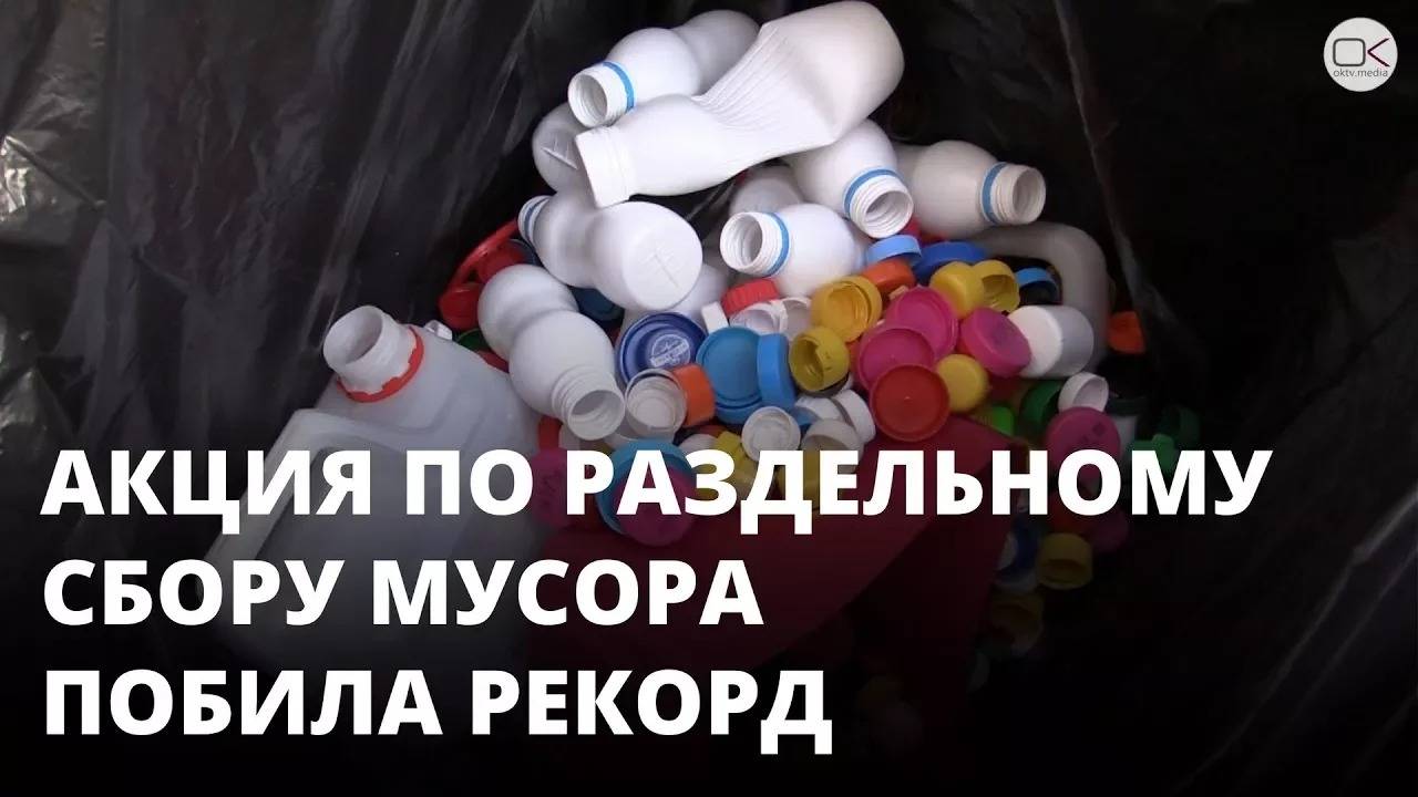 Более полутоны мусора рассортировали саратовцы