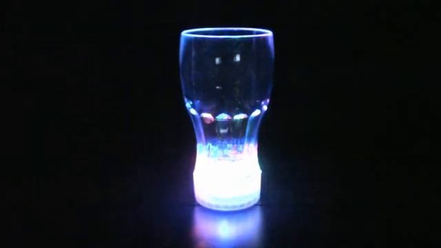 Flashing 10.5 oz Cola Glass