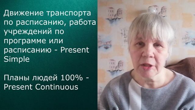 Запоминаем английский за 3 минуты: ситуации будущего через Present Simple / Continuous. #английский