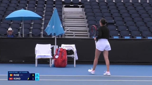 Elena-Gabriela Ruse v Leonie Kung Highlights | Australian Open 2025 First Round Qualifying