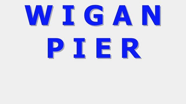 WIGAN PIER - NO AMERICANO (NEW)