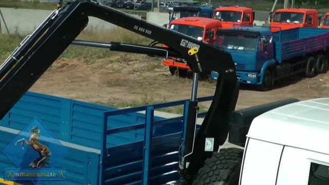 Бортовой Камаз-43118 с КМУ  HIAB XS 088 DUO 16