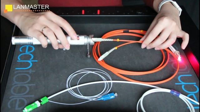 Работа визуального дефектоскопа LAN-FT-PVL
