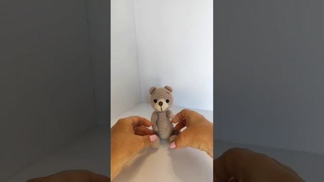 Медвежонок крючком