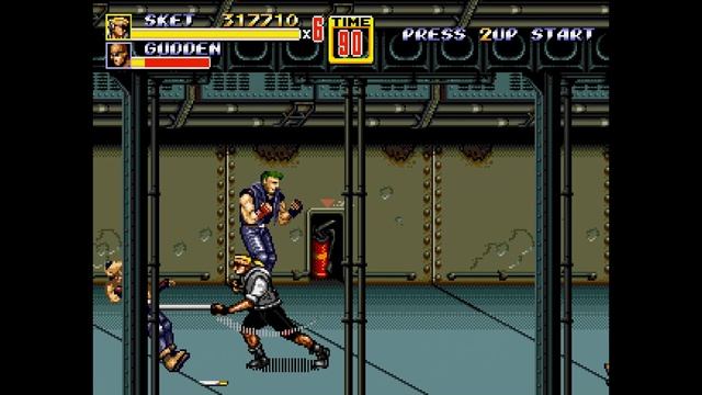 Streets of Rage 2 - Sketch Turner (улицы ярости) полное прохождение игры на сега