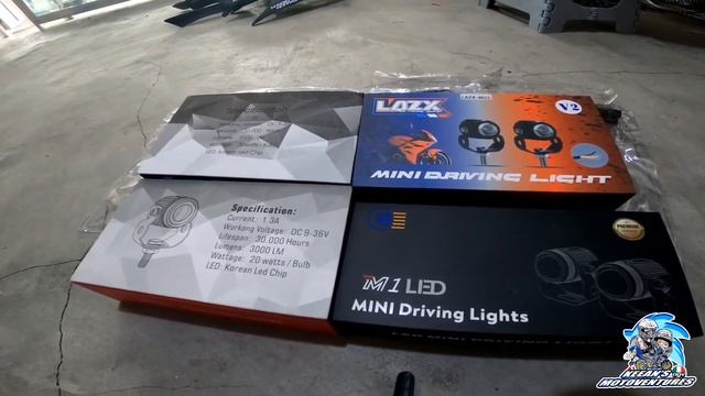 M1 vs LAZX not ATOM Mini Driving Light