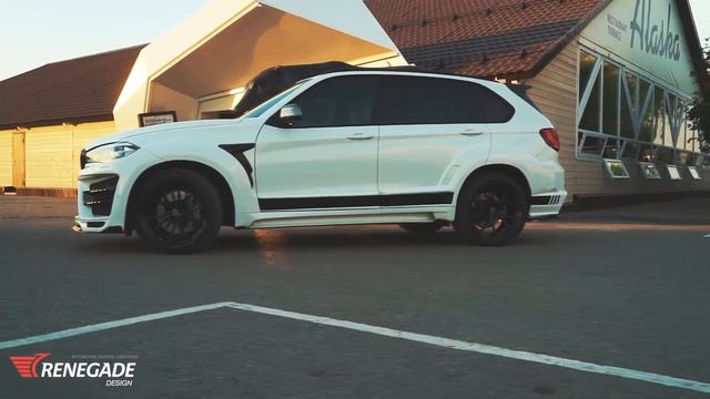 BMW X5 F15 white edition by Renegade Design