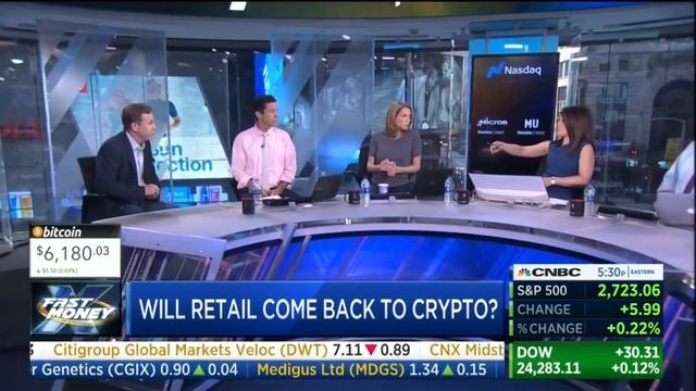 Will Retail Come Back To Crypto? CNBC Fast Mioney 06.26.18