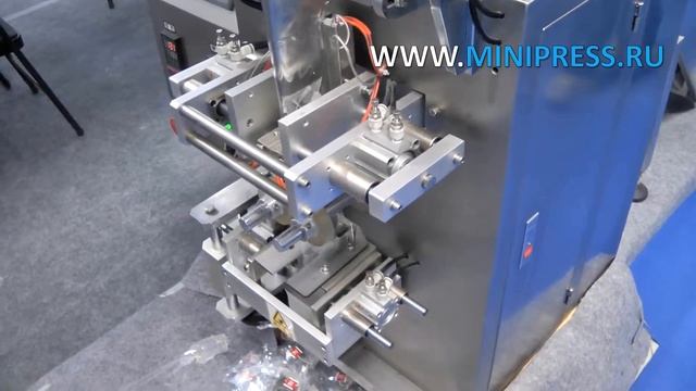 Линия упаковки чая в пирамидки из нейлона с ниткой и ярлычком TC-21 Minipress.ru