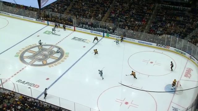 Sharks' Will Smith Makes Bruins Pay On Turnover With Beautiful Snap Shot