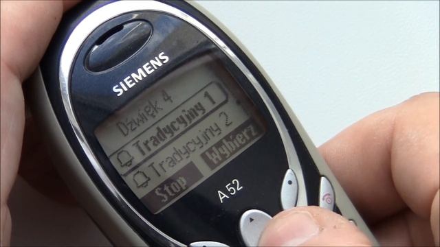 SIEMENS A52 - DZWONKI / RINGTONES - Komórkowe zabytki #79