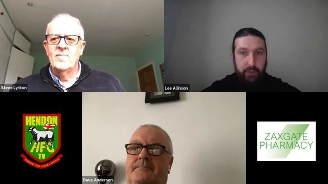 PAST v PRESENT - Current Hendon manager Lee Allinson talks with ex-manager Dave Anderson PART 1 of