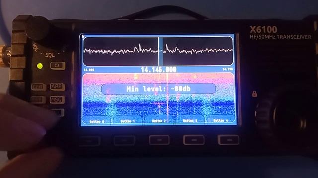 X6100 Vol and MFK rotary