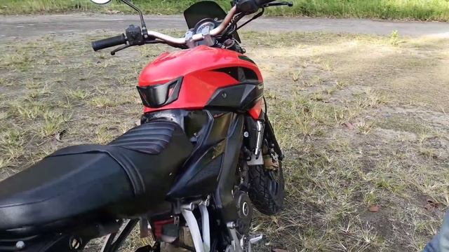 Bajaj pulsar 200ns custom Scramble flat Tracker simpel