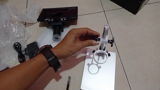 Unboxing Microscope Super Murah Buat Servis TV LED