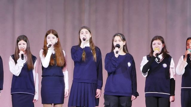 "Журавли". 6 Е класс МАОУ СОШ № 216