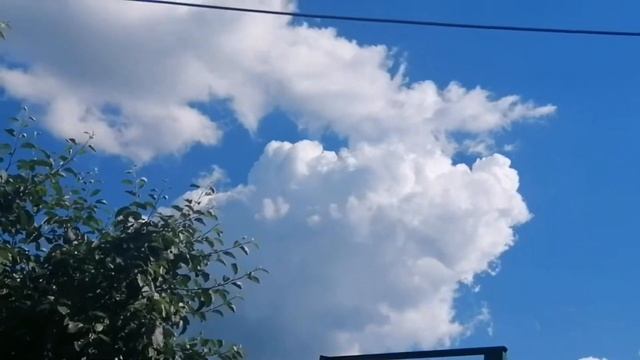 Кучево-дождевая конвекция 24 июня 2020 года