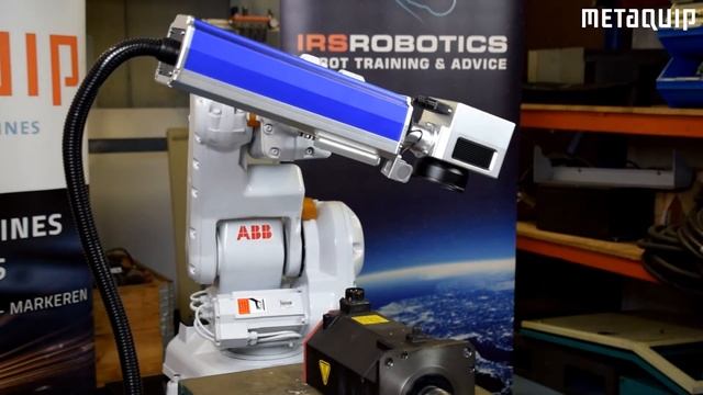 Industrial Robots combined with laser technology demonstrator