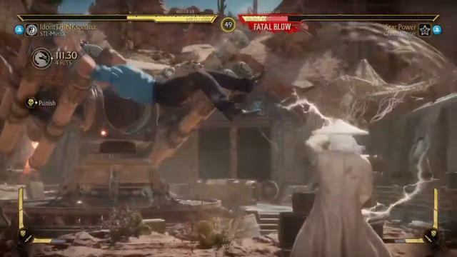 MK11 Movie match , Christopher Lambert vs Linden Ashby. Online stage brutality