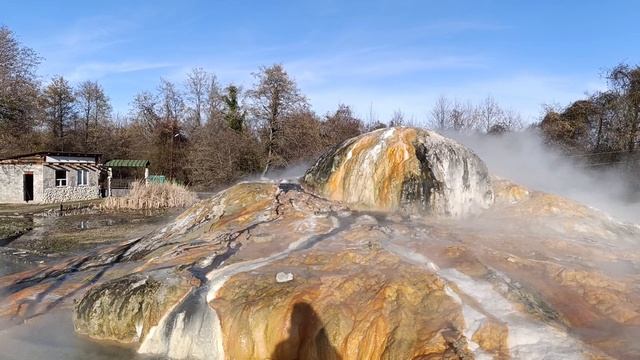 Едем на горячий источник в Бабушары