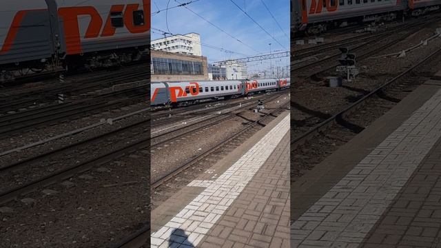 "Вместо ЭП20!" Электровоз ЭП2К-457 со скорым поездом 11 Анапа–Москва