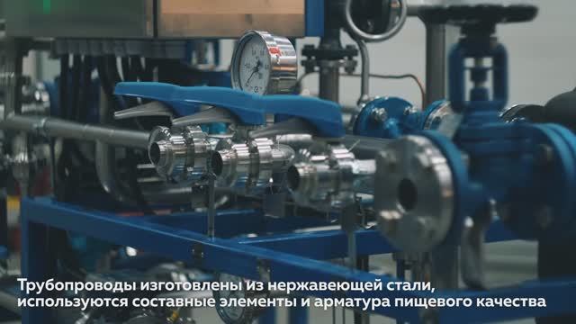 Блочный тепловой пункт производства компании Е8