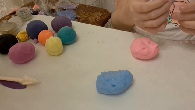 Кошка из воздушного пластелина