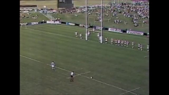 Ray Nelson try and perfect goal kicking vs Japan 1987