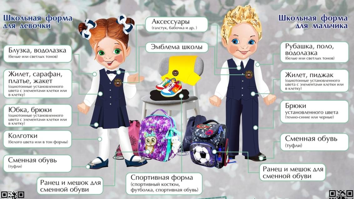 Презентация школьной формы "Лидер-Торг" коллекция-синий однотонный